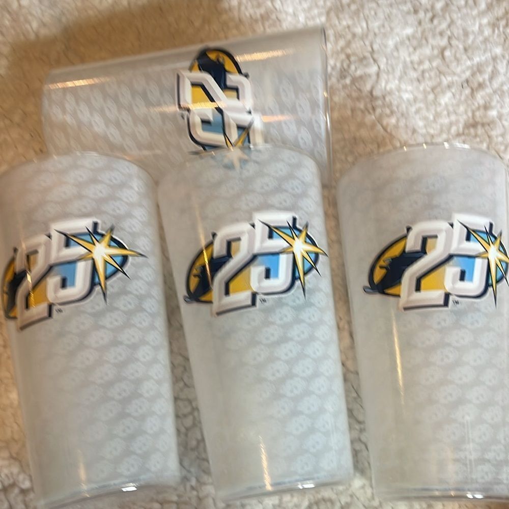 Tampa bay rays plastic cup bundle - Picture 4 of 4